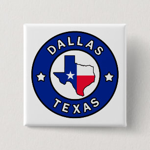 Dallas Texas Button