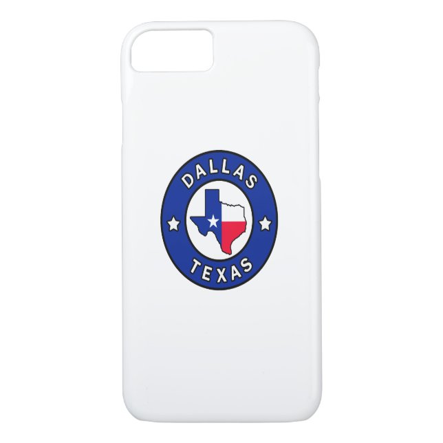 Dallas Texas Case-Mate iPhone Hülle (Rückseite)