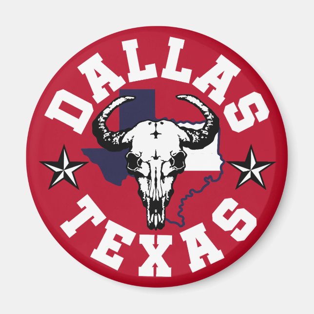 Dallas, Texas Magnet (Vorne)