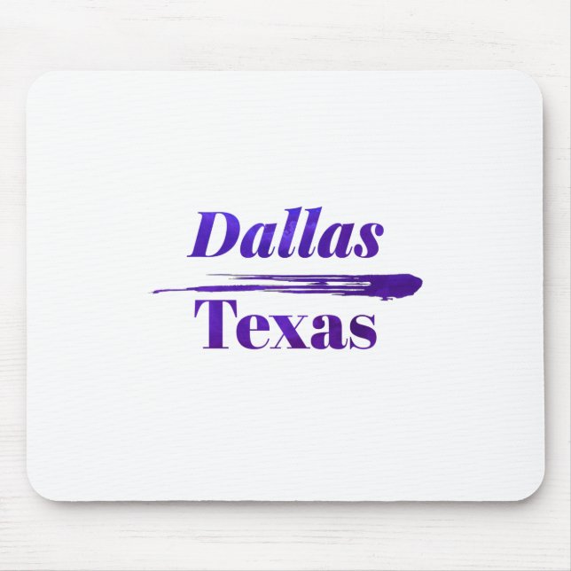 Dallas Texas Mousepad (Vorne)