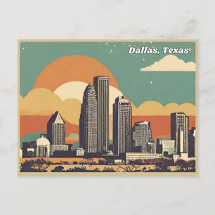 Dallas, Texas Postkarte