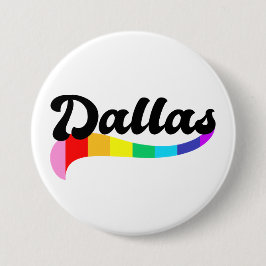 Dallas Texas Regenbogen schwule Pride TX LGBTQ Rec Button