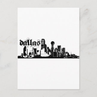 Dallas Texas Setzen Sie auf Ihre Stadt Postkarte