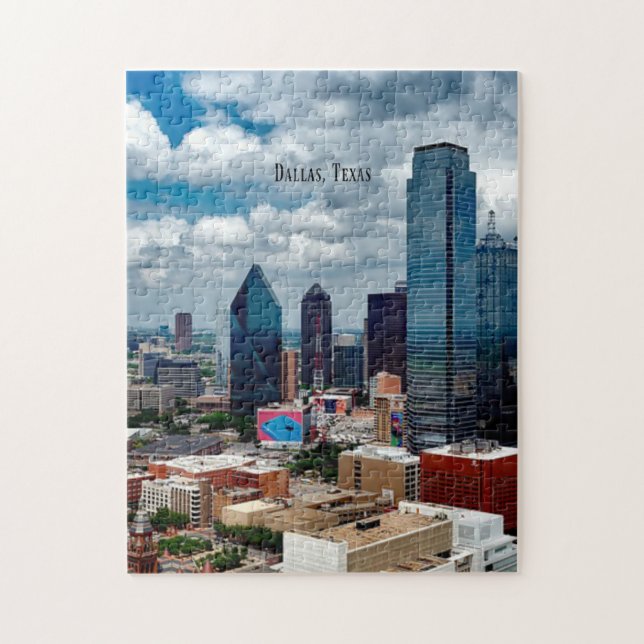 Dallas, Texas skyline (Vertikal)