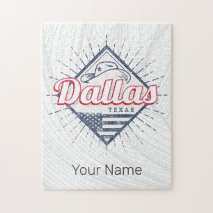 Dallas Texas Stadt Vereinigte Staaten Vintage USA