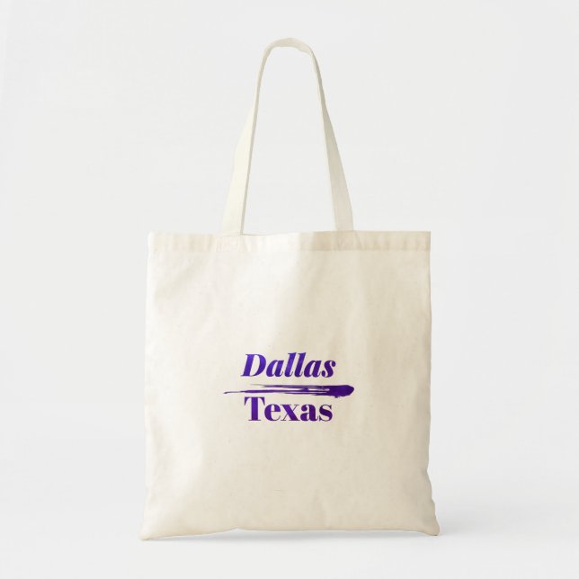 Dallas Texas Tragetasche (Vorne)