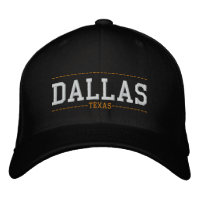 Dallas Texas USA bestickte Hats
