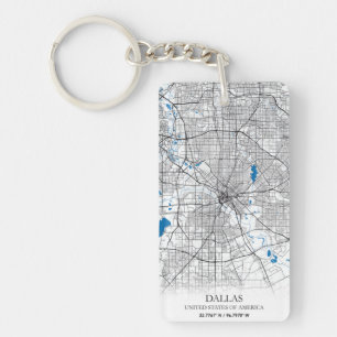 Dallas Texas USA City Travel City Carte