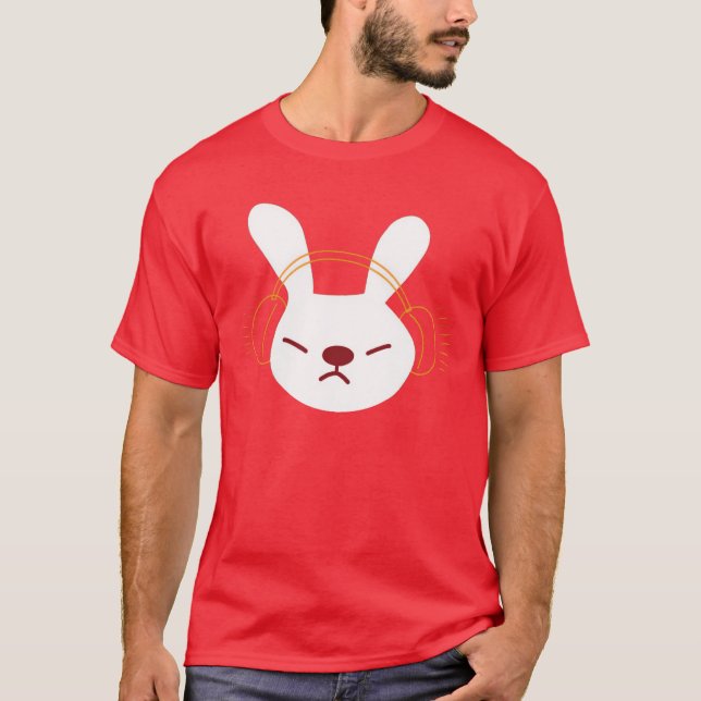 Dallas tut Indie Kaninchen T-Shirt (Vorderseite)