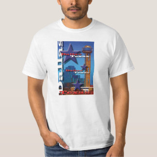 Dallas Wiedersehen-Turm-Wert-T-Shirt T-Shirt