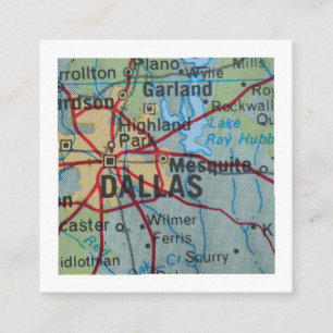 Dallas Wir haben die neue Adresskarte verschoben Begleitkarte