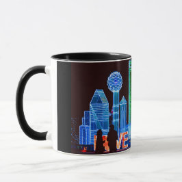 Dallasskyline-Kaffee-Tasse Tasse