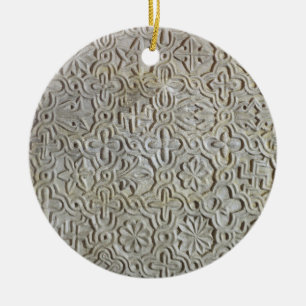 Dalle bizantine avec la décoration cruciforme,