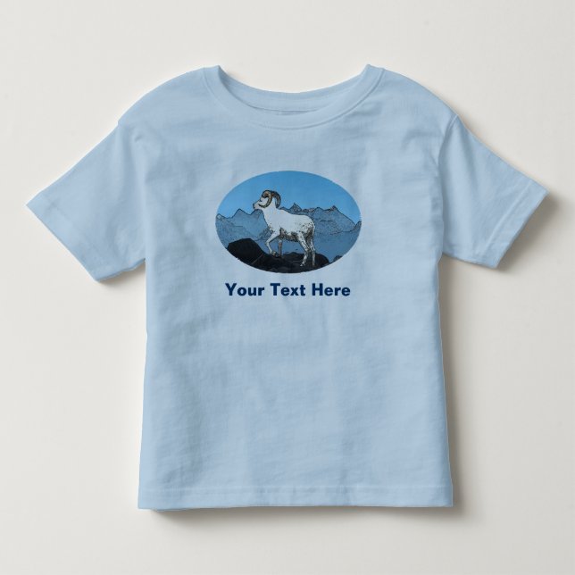 Dall's Sheep Kleinkind T-shirt (Vorderseite)