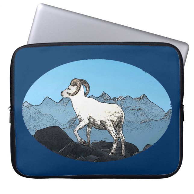 Dall's Sheep Laptopschutzhülle (Vorderseite)