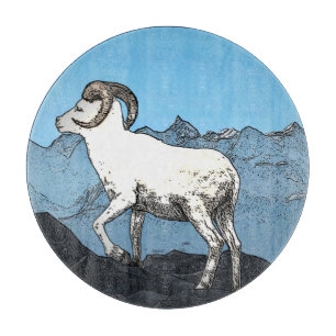 Dall's Sheep Schneidebrett