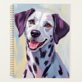 Dalmatian Dog Watercolor Painting