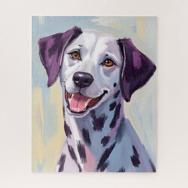 Dalmatian Dog Watercolor Painting (Vertikal)