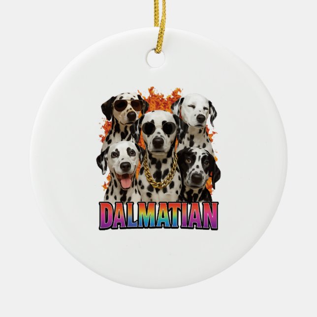 Dalmatian Keramik Ornament (Vorne)