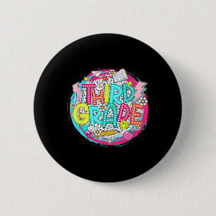 Dalmatian-Punkte-Traum 3. Team Lehrer der dritten Button