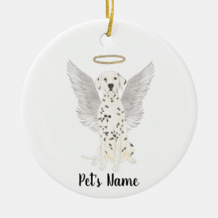 Dalmatian Sympathy Memorial Keramik Ornament