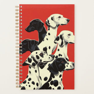 Dalmatie en formation Impression Art de chien gr