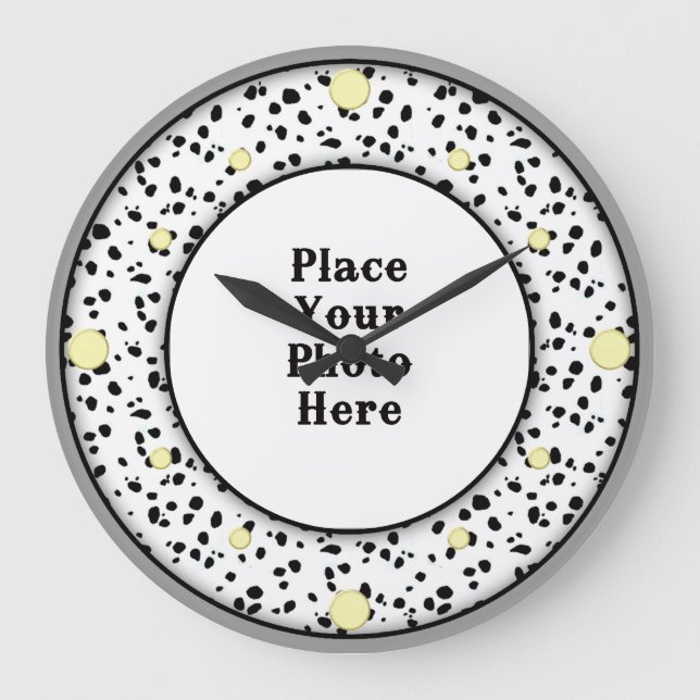 Dalmatie Votre horloge murale photo (Recto)
