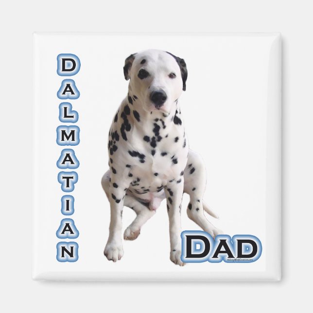 Dalmatien Papa 4 - Aimant (Devant)