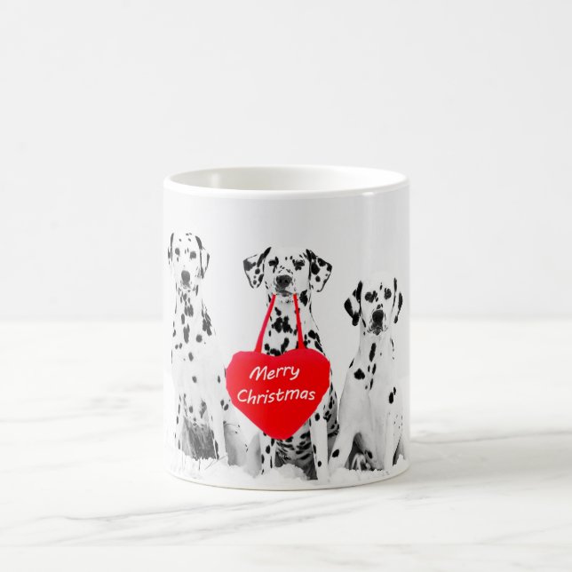 Dalmatiens : Souhaitez-vous une jolie tasse de Noë (Centre)