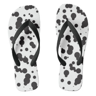 Dalmatine Punkt-Muster Flip Flops