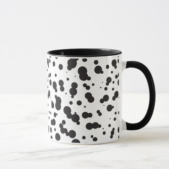 Dalmatine Punkt-Muster Tasse (Rechts)