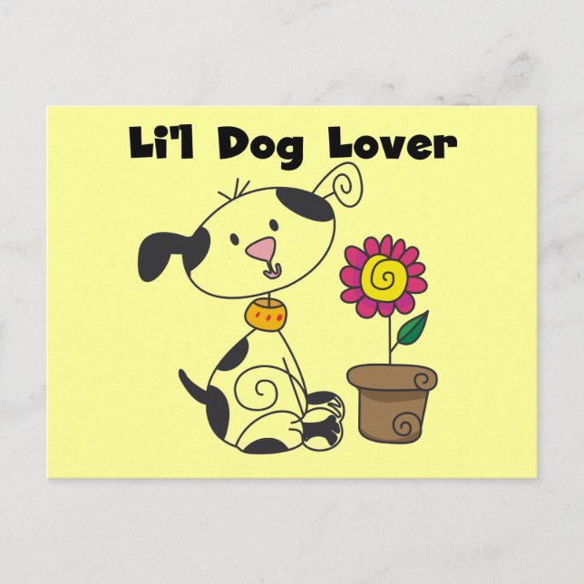 Dalmatinenhund Lover Tshirts und Geschenke Postkarte (Vorderseite)