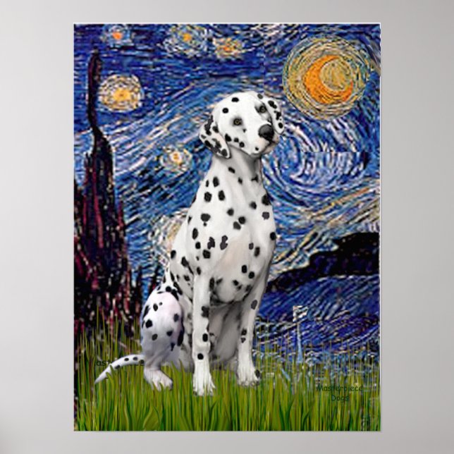 Dalmatiner 1 - Starry Night (Vert) Poster (Vorne)