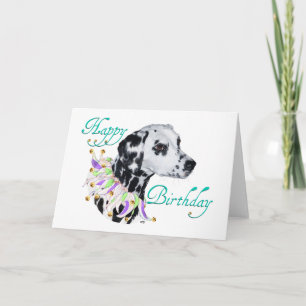 Dalmatiner Alles Gute zum Geburtstag Karte
