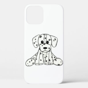 Dalmatiner ausgestopfter Hund zeichnend Kontur ein Case-Mate iPhone Hülle