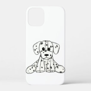 Dalmatiner ausgestopfter Hund zeichnend Kontur ein Case-Mate iPhone Hülle
