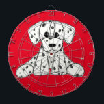 Dalmatiner ausgestopfter Hund zeichnend Kontur ein Dartscheibe<br><div class="desc">Basierend auf einem ausgestopften Hund, den ich als Kind hatte, ist dieser bezaubernde Dalmatiner zu niedlich! Ideal für den Hund / Dalmatiner Liebhaber. Auch gut für Kinder!</div>