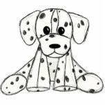 Dalmatiner ausgestopfter Hund zeichnend Kontur ein Fotoskulptur Ornament<br><div class="desc">Basierend auf einem ausgestopften Hund,  den ich als Kind hatte,  ist dieser bezaubernde Dalmatiner zu niedlich! Ideal für den Hund / Dalmatiner Liebhaber. Auch gut für Kinder!</div>