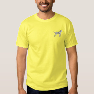 Dalmatiner Besticktes T-Shirt