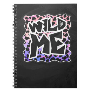 Dalmatiner Black and Pink Wild Me Notizblock