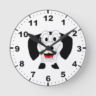 Dalmatiner-Design-Wanduhren Runde Wanduhr