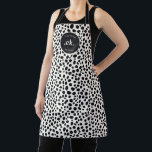 Dalmatiner Dog Abstraktes Muster Monogramm Schürze<br><div class="desc">Die Dalmatiner Dog Abstrakt Pattern Monogram Schürze fügt Ihrem Kochen- oder Backerlebnis eine spielerische und personalisierte Touch hinzu. Diese Schürze mit einem abstrakten Dalmatiner-Design und einem Monogramm eignet sich hervorragend für Hundefreunde und eignet sich hervorragend als Geschenk für Geburtstage, Ferien oder Party mit Hauswärmung. Egal, ob Sie ein Familienmahl zubereiten,...</div>