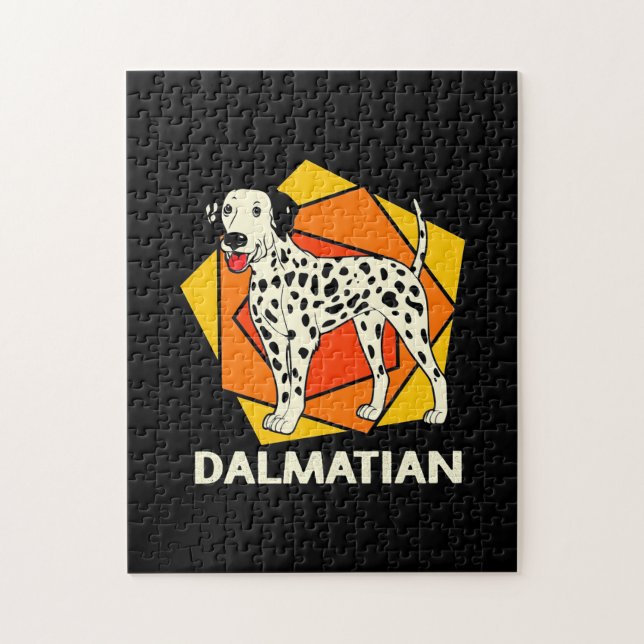 Dalmatiner Dog farbenfroh (Vertikal)