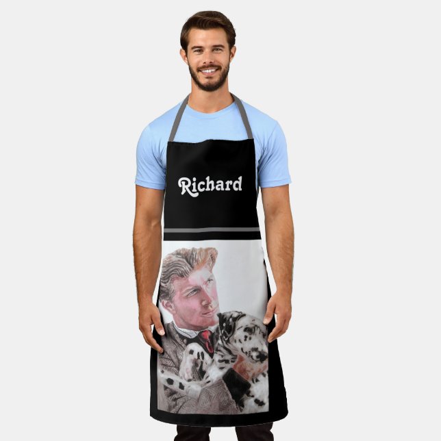 Dalmatiner Dog Geschenke Väter Art Spott Küche Sch Schürze (Getragen)