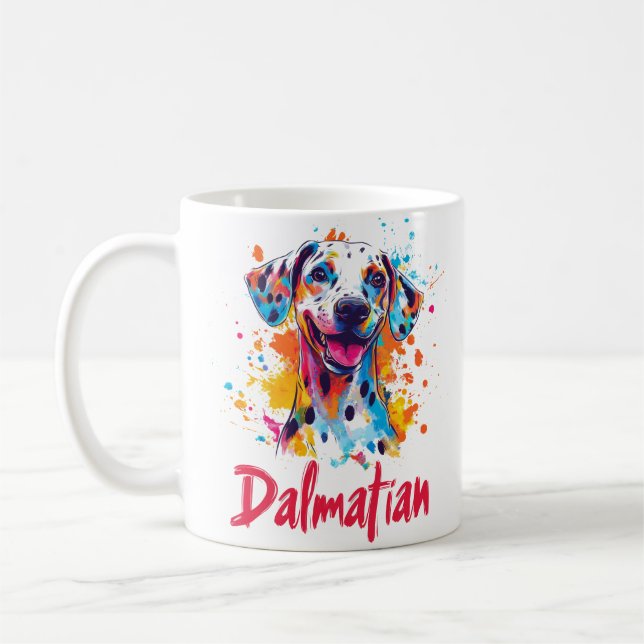 Dalmatiner Dog Kaffeetasse (Links)
