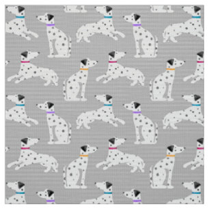 Dalmatiner Dog Polka Dot Animal Water Kids Stoff