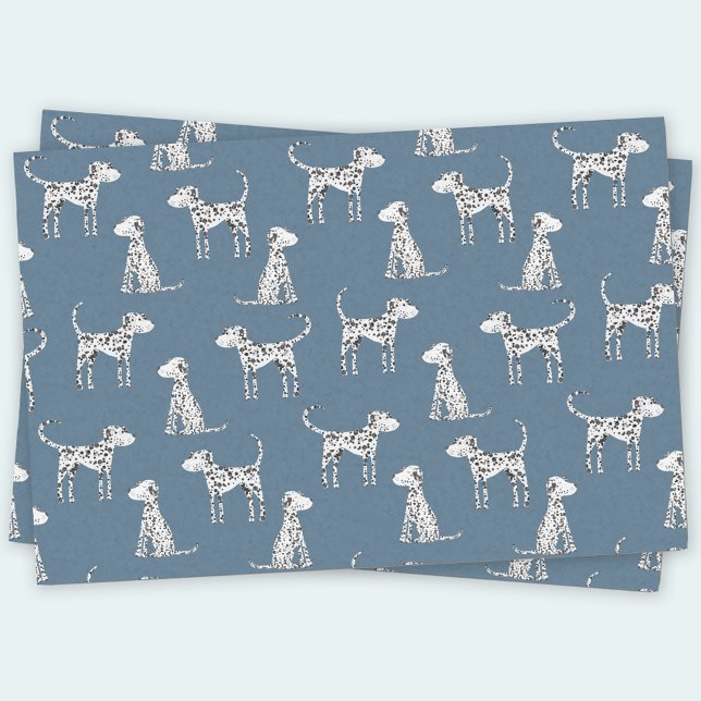 Dalmatiner Dog Seidenpapier (Dalmatian dog pattern tissue paper)