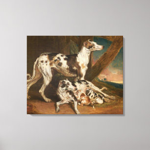 Dalmatiner Dogs (von James Ward) Leinwanddruck