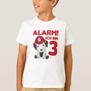 Dalmatiner Drei-Jahres-Feuerbrigade Hund T-Shirt