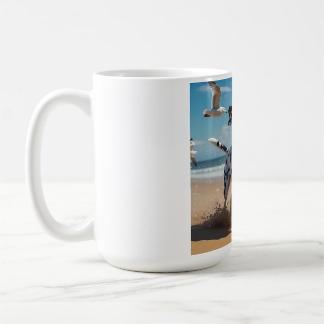 Dalmatiner Elegante Kaffee Tasse (Links)
